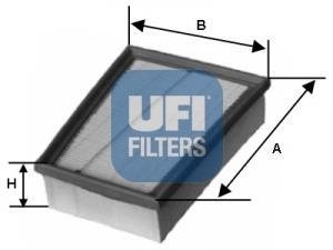 Повітряний фільтр UFI 30.132.00