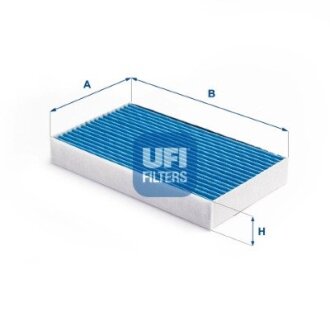 Фильтр салона (антиаллергия) UFI 34.217.00