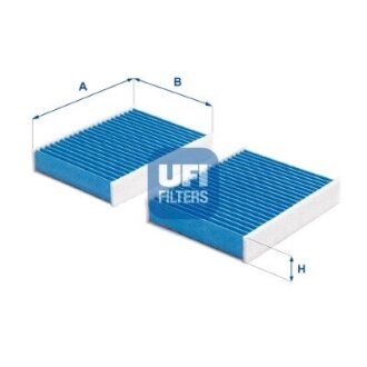 Фильтр салона антибактериальный UFI 34.294.00