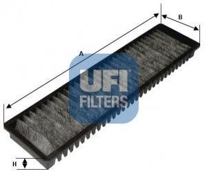 ФІЛЬТР САЛОНУ UFI 54.137.00