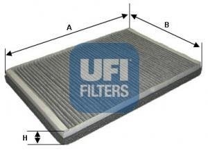 ФІЛЬТР САЛОНУ UFI 54.174.00