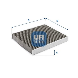 Фiльтр салону UFI 54.314.00