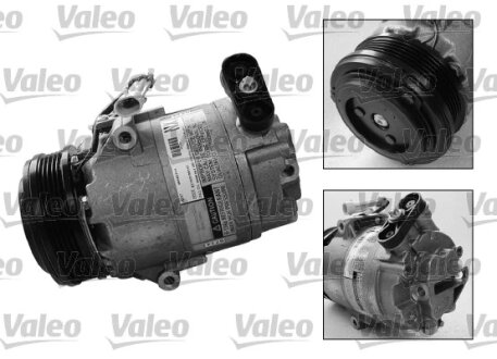 Компресор кондиціонера ASTRA/COMBO 1.6-2.0 98- Valeo 699270