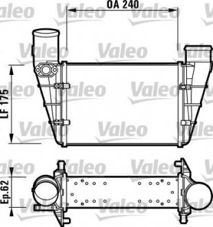 Інтеркулер Valeo 817625 (фото 1)