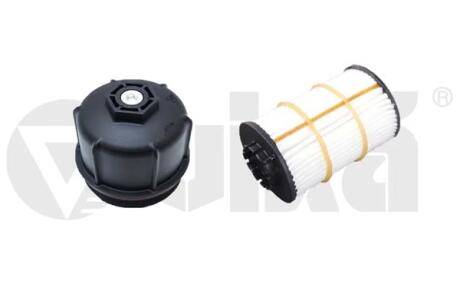 Корпус фильтра масляного с фильтром Audi A6, A7, A8 4.0 (12-18) Vika 11151792201