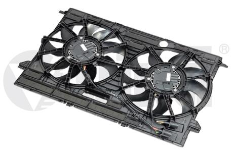 Вентилятор радіатора у зборі400W370мм400W370мм Vika 11211894901