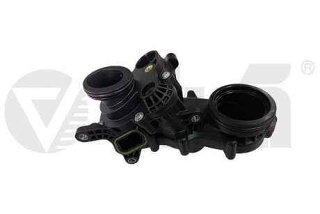 Термостат в сборе 87 Audi A4, A6, A8, Q5, Q7, VW Touareg 3.0D (16-) Vika 11211900101