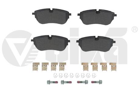 Колодки гальмівні передні с установчим р/к VW Amarok (10-) Vika 66981704101