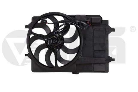 Вентилятор радіатора у зборі MINI R50, R53 (01-06) Vika 91014401