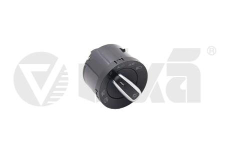 Перемикач освітлення (хром) VW Caddy (04-08),Golf (04-09),Jetta (06-08),Passat (06-08) Vika 99410745201