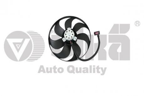 Вентилятор радиатора 100/60W Skoda Octavia (97-11)/VW Golf (98-06)/Audi A3 (97-03)/Seat Ibiza (02-05,06-10), Leon (00-06) Vika 99590015101