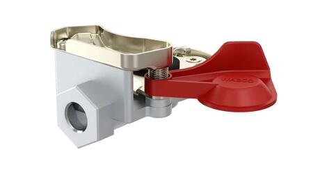 Головка соединительная прицеп, питательная магистраль красная M16x1.5 Wabco 9522000210