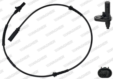 Датчик ABS перед. BMW 5 (F10/F07/F11) 10-17 WAGNER ABS00626