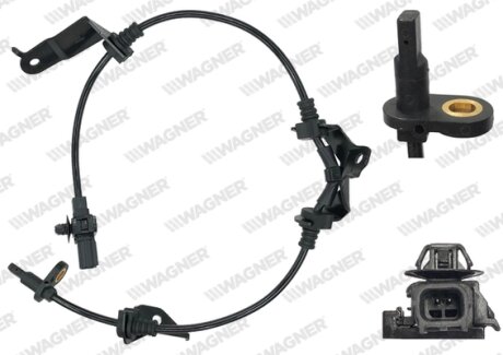 Датчик ABS Honda Accord 08- перед. Л WAGNER ABS01013