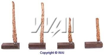 Щетка стартера WAI PSX166-167