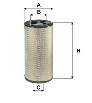 Фільтр повітряний WIX FILTERS 93326E (фото 1)