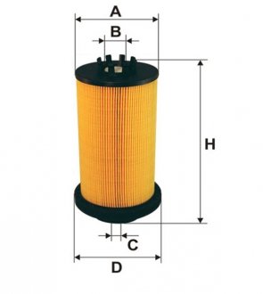 Фильтрующий элемент топливного фильтра WIX FILTERS 95022E