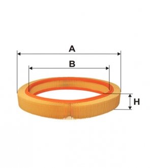 Фильтр воздушный MB W123 AR033/ (выр-во WIX-FILTERS) WIX FILTERS WA6377 (фото 1)