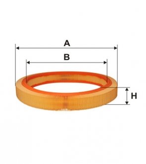 Фильтр воздушный MB W201 AR036/ (выр-во WIX-FILTERS) WIX FILTERS WA6378