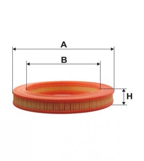 Фільтр повітряний MB W201 /AR204/1 (вир-во WIX-FILTERS) WIX FILTERS WA6596