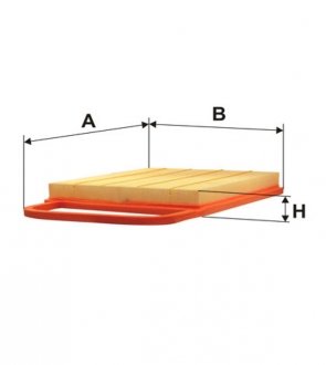 Фільтр повітряний /AP183/1 (вир-во WIX-FILTERS) WIX FILTERS WA6776