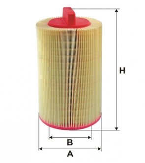 Фильтр воздушный Mercedes C (W203/C203/T203), C (W204/S204), CLC (CL203), CLK (A/C209), E (W/S211), E (W212), SLK (R171) WIX FILTERS WA9443 (фото 1)