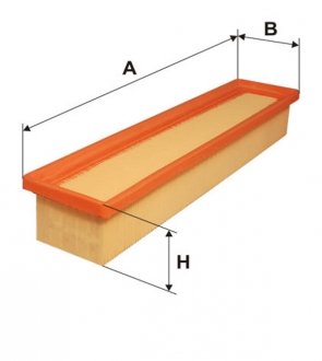 Фільтр повітряний /AP134/8 (вир-во WIX-FILTERS) WIX FILTERS WA9496