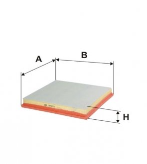 Фильтр воздушный Chevrolet Europe (GM) Cruze, Orlando/Opel Astra J (Astra IV), Zafira III WIX WIX FILTERS WA9653 (фото 1)