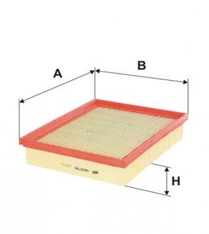 Фільтр повітря WIX FILTERS WA9796 (фото 1)
