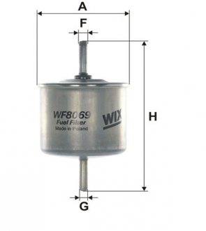 Фільтр палива WIX FILTERS WF8069 (фото 1)