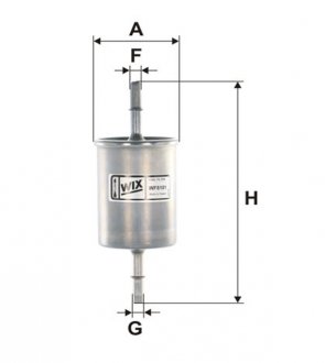 Фільтр паливний WIX FILTERS WF8101