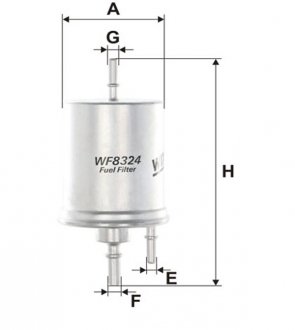 Фильтр курил. AUDI / PP836/5 (выр-во WIX-FILTERS) WIX FILTERS WF8324