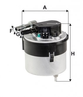 Фільтр паливний WIX FILTERS WF8451