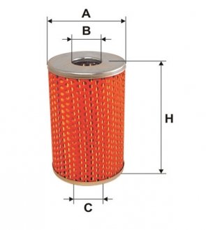 Фільтр масляний двигуна /OM506 (вир-во WIX-FILTERS) WIX FILTERS WL7019