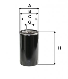 Фильтр масляный двигателя AUDI 80 /OP525/1 (выр-во WIX-FILTERS) WIX FILTERS WL7069