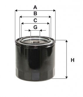 Фільтр масляний двигуна /OP619/2 (WIX-FILTERS) WIX FILTERS WL7235