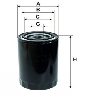 Фільтр масляний двигуна /OP657 (вир-во -FILTERS) WIX FILTERS WL7245 (фото 1)