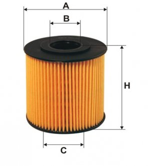 Фильтр масляный двигателя VOLVO /OE662 (выр-во -FILTERS) WIX FILTERS WL7261 (фото 1)