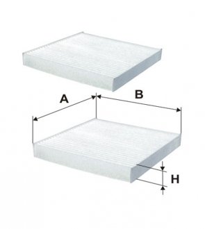 Фільтр салону WIX FILTERS WP2076 (фото 1)