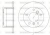 Тормозной диск зад. Sprinter 308-316 96-06 (16mm) WOKING D6566.00 (фото 1)