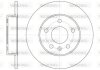 Диск тормозной задний (кратно 2) (Remsa) Opel Astra G H Zafira A B / Meriva A B (D6578.00) WOKING D657800 (фото 1)
