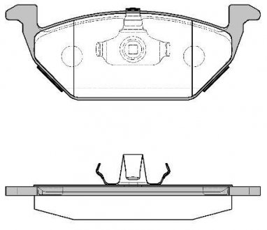 Колодки тормозные WOKING P7333.00