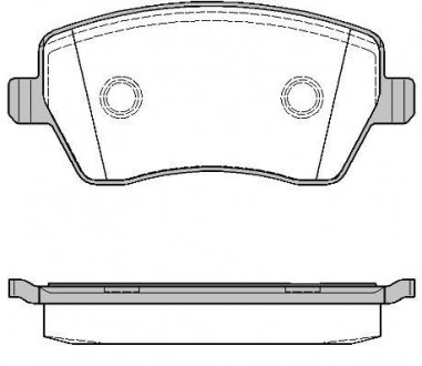 Колодки тормозные WOKING P8873.00