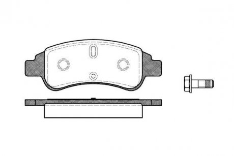 Колодки тормозные WOKING P9403.30