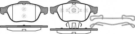 Колодки гальмівний диск. перед. (Remsa) Renault Laguna II Espace IV ATE ver. (P9433.10) WOKING P943310 (фото 1)