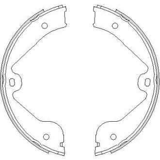 Колодки тормозные WOKING Z4735.00