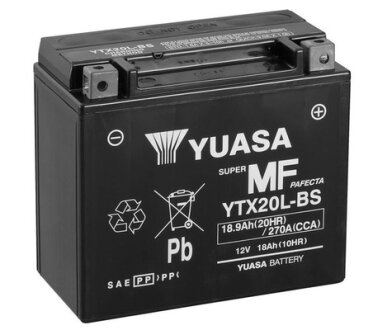 Акумулятор YUASA YTX20LBS