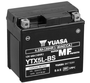 Акумулятор YUASA YTX5LBS