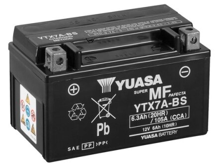 Акумулятор YUASA YTX7ABS