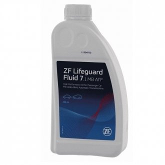 Масло трансмиссионное синтетическое LIFEGUARDFLUID емкостью 1л ZF 5961.307.351